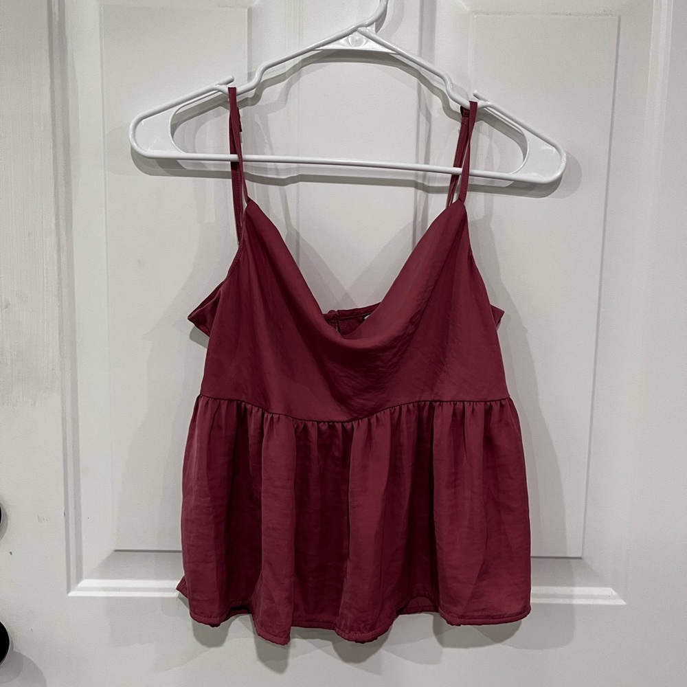 American Eagle Outfitters Burgundy Camisole